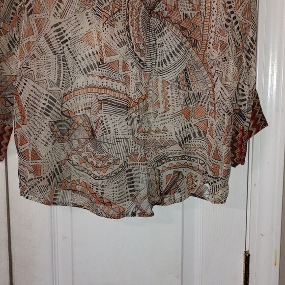 Lucky Brand sheer top Sz XS - Picture 2 of 5